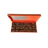 Orange Gift Box Dates Stuffed With Nuts 350 gm