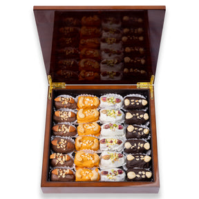 Dates with Nuts & Signature Chocolate Touch