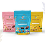 Camel Milk Mango Ruby Chocolate Dates with Nuts - 100g x 3 PCS