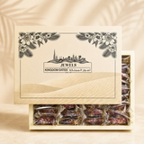 Luxury Tiramisu & Raffaello Kunafa Chocolate Stuffed Dates – Gift Box 800gm