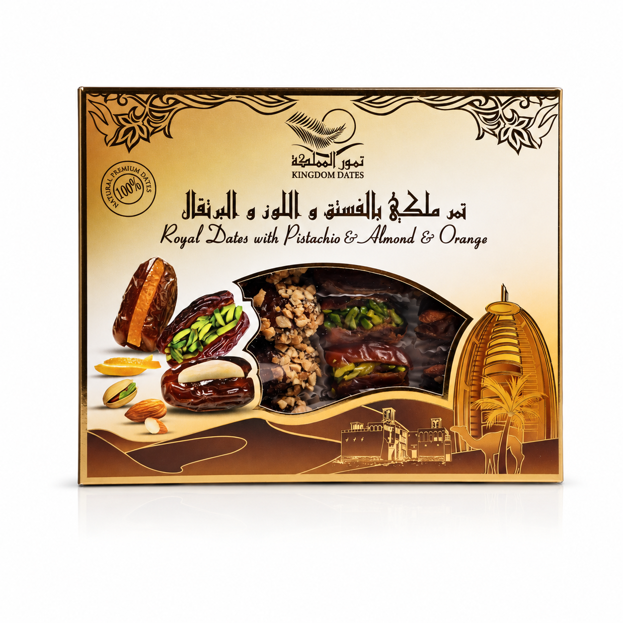 Kingdom Dates 350g Luxury Stuffed Dates Box | Limited Edition Offer 1+1
