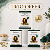 Premium Dates with Pistachio – Master Pieces Trio Offer | 3 × 220g