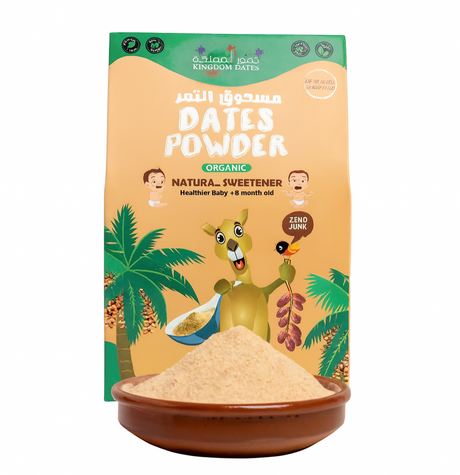 Organic Dates Powder | Zero Junk Sweetener for Kids & Family