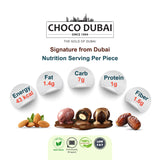Choco Dubai Premium Chocolate Dates Milk, Ruby & Coffee 250g