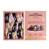 Choco Dubai chocolate assortment with packaging 