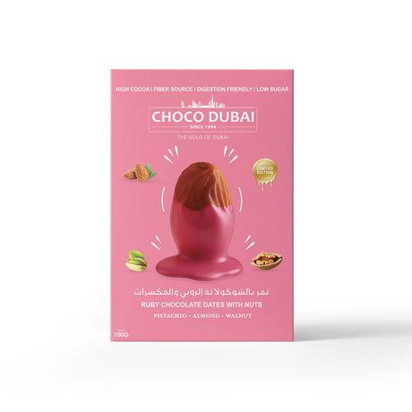 Choco Dubai chocolate packaging 