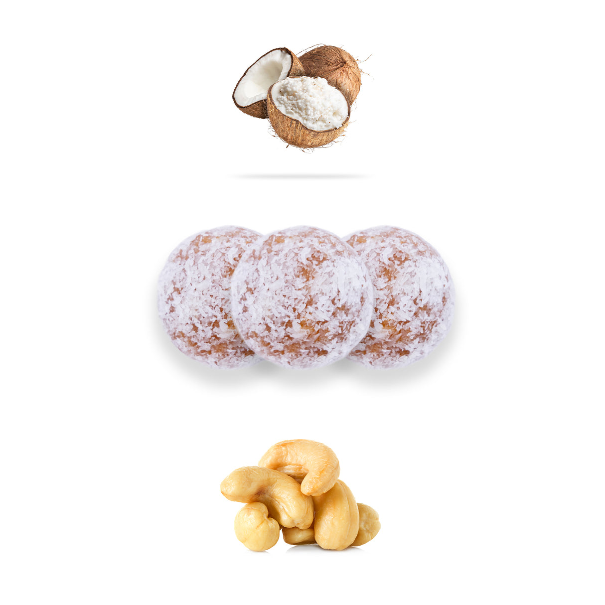 Dates Energy Ball (Tamriya With Coconut Filled with Cashew)