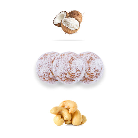 Dates Energy Ball (Tamriya With Coconut Filled with Cashew)