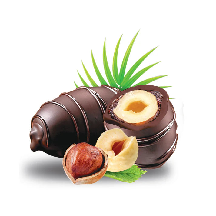 Dark Chocolate Dates Stuffed With Nuts - Full Coated