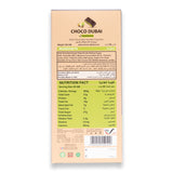 Dark Chocolate Kunafa Pistachio 100 GM (Zero Refined Sugar)