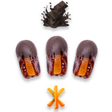 Luxury Khedri Dates Stuffed with Nuts & Half-Dipped in Dark Chocolate