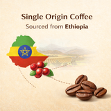 Dark Espresso Specialty Coffee – Ethiopia Origin, Medium Grind (50g)