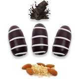Dark Chocolate Dates Stuffed With Nuts - Full Dipped