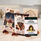 Healthy Snack Combo Offer – Dates Crepes, Protein Cake & Energy Eggs | 4-Pack