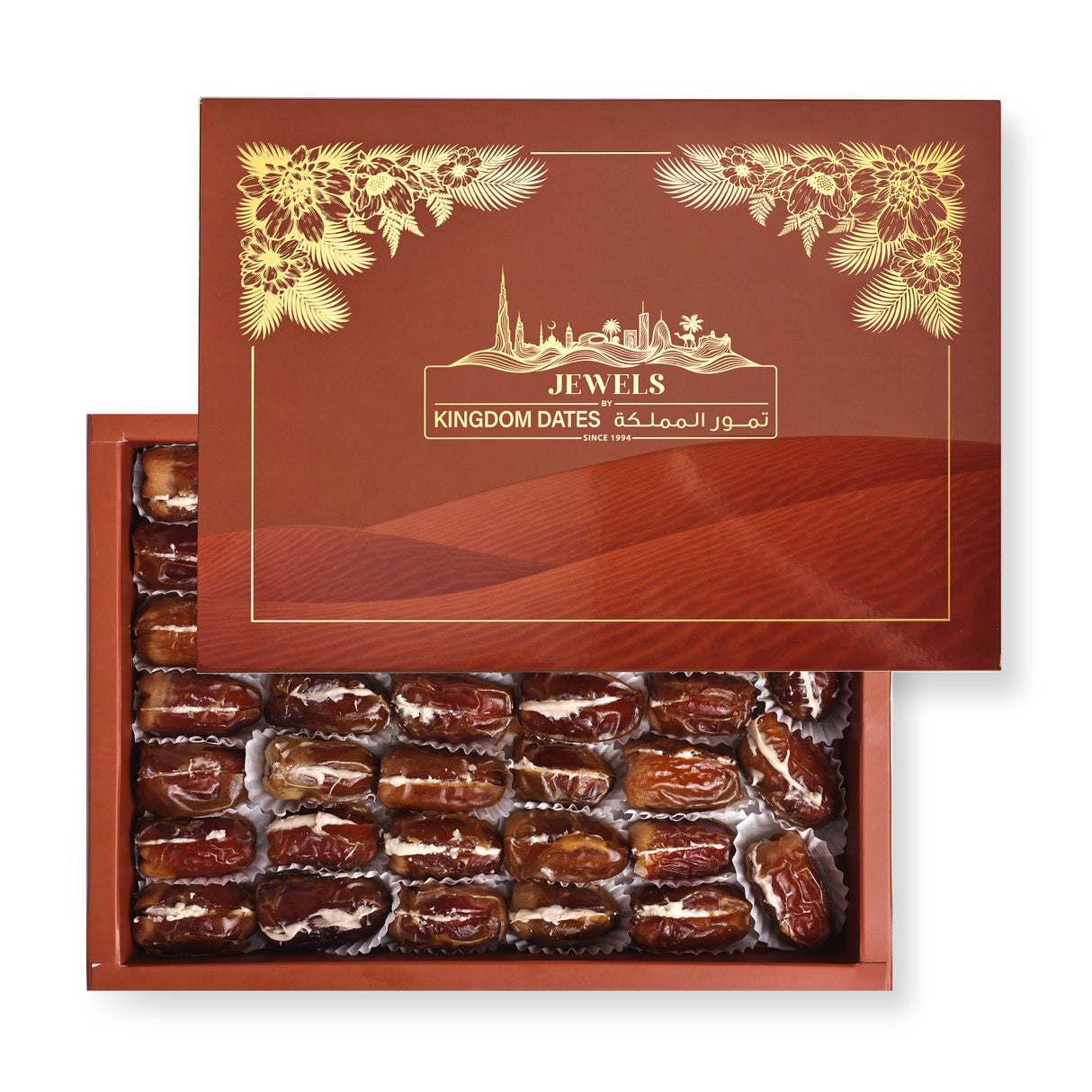 Luxury Tiramisu & Raffaello Chocolate Stuffed Dates – Eid Gift Box