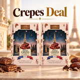 Choco Dubai Dates Crepes Deal – 2 × 100g | Emirati Soul, French Twist