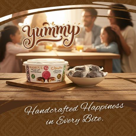 Kingdom Dates Mamoul Dark – Premium Date-Filled Cookies