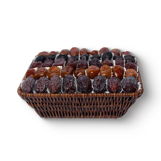 Premium Ramadan Mixed Plain Dates Tray – Kingdom Dates