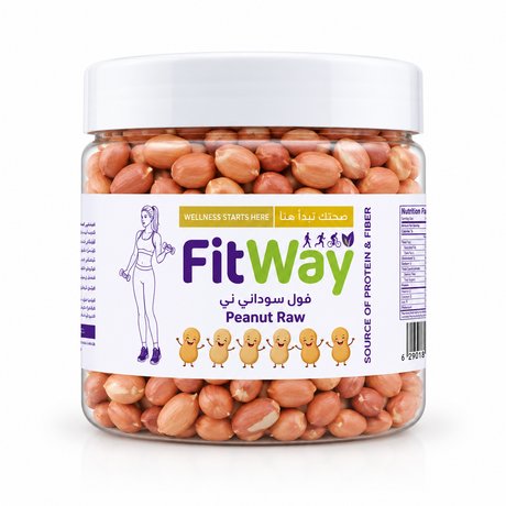 FitWay Premium Peanut Nuts 50g | Raw & Roasted