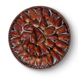 Luxury Plain Dates – Handpicked Premium Selection (Round Tray)