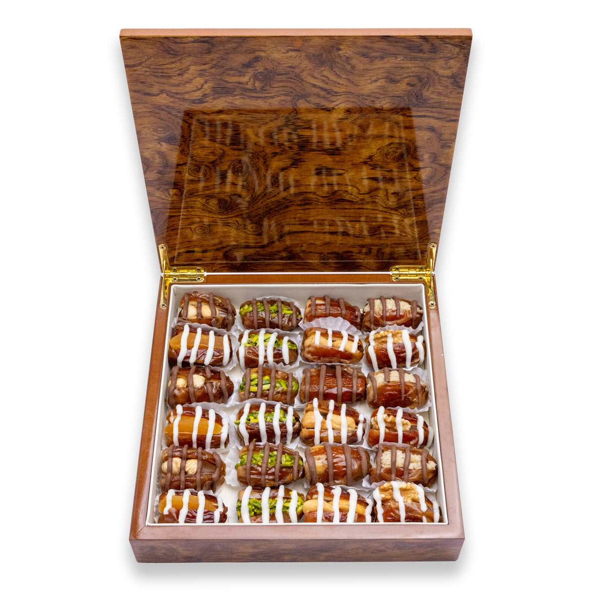 Gourmet Stuffed Dates with Nuts & Signature Chocolate Touch 500GM