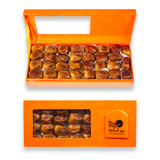 Luxury Orange Gift Box | Assorted Plain Dates