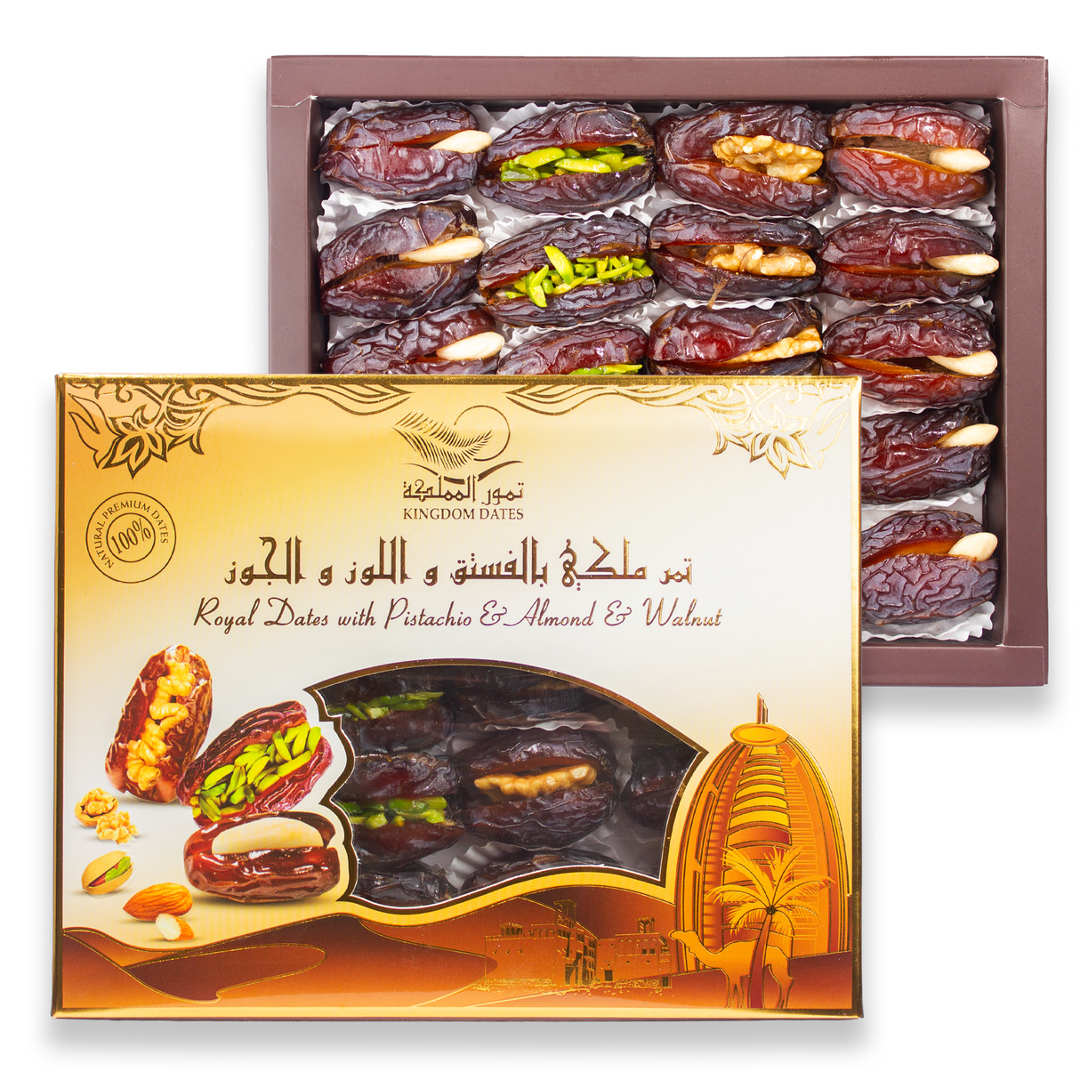 Premium Dates Stuffed with Nuts – 350g