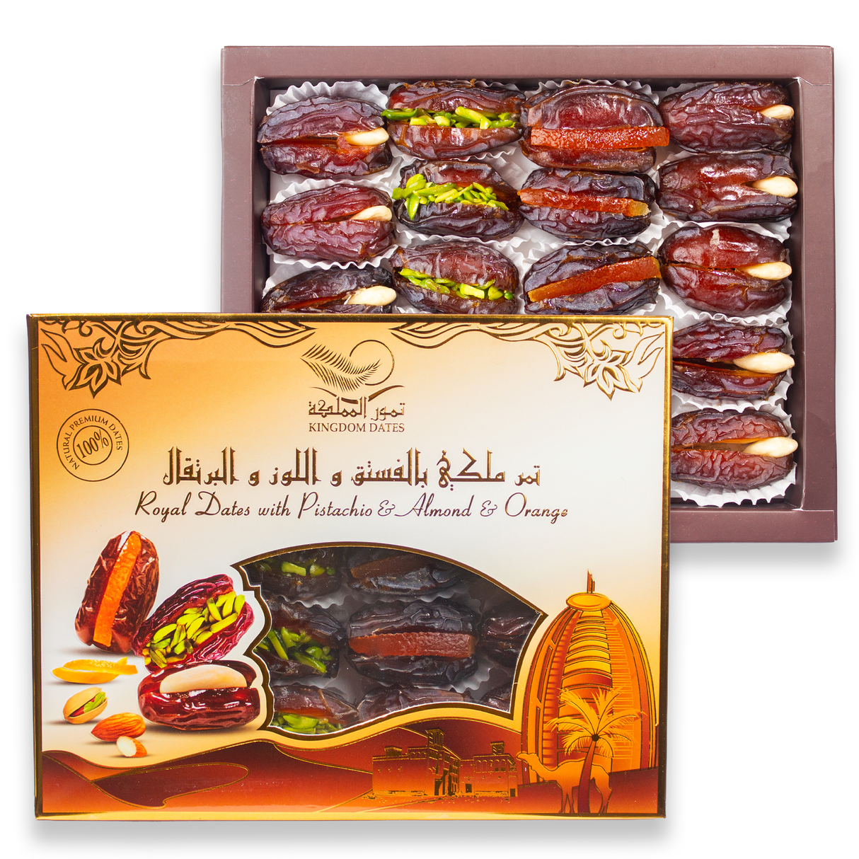 Premium Dates Stuffed with Nuts – 350g