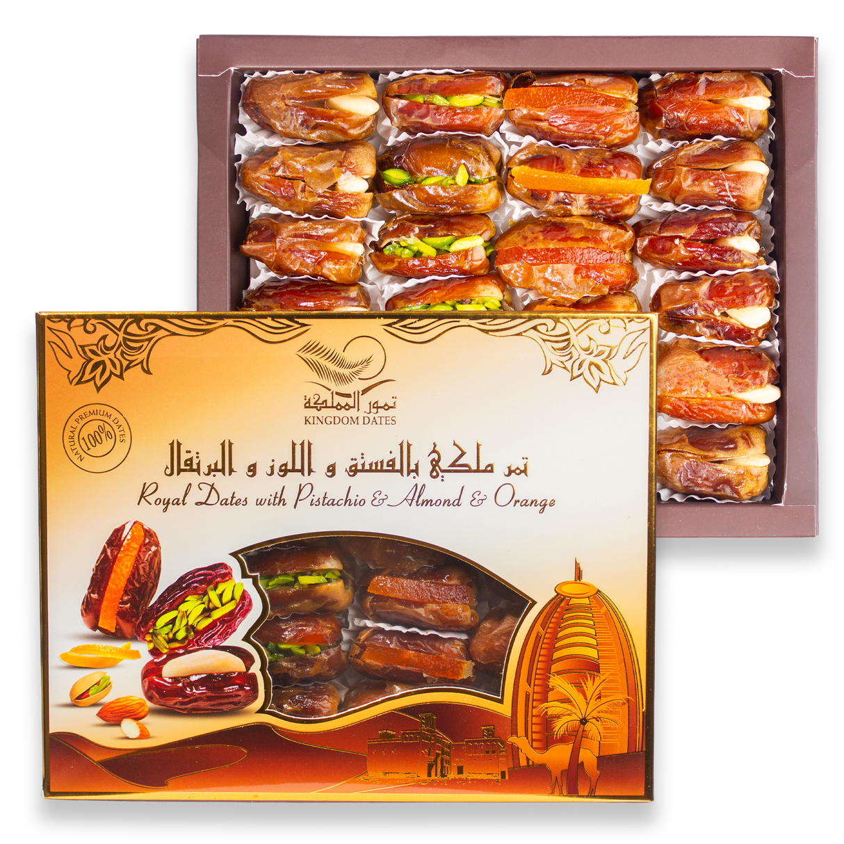 Premium Dates Stuffed with Nuts – 350g