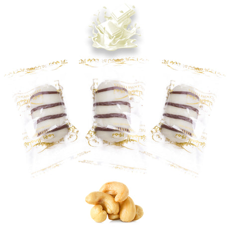 Vanilla Chocolate Dates Stuffed With Nuts (Wrapped)