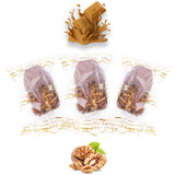 Luxury Sagi Dates Stuffed with Nuts & Half-Dipped in Caramel Chocolate (Wrapped)