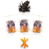 Luxury Sagi Dates Stuffed with Nuts & Half-Dipped in Coffee Chocolate (Wrapped)