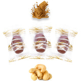 Caramel Chocolate Dates Stuffed with Nuts - Full-Dipped (Wrapped)