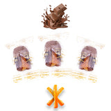 Luxury Khedri Dates Stuffed with Nuts & Half-Dipped in Milk Chocolate (Wrapped)