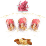 Luxury Sagi Dates Stuffed with Nuts & Half-Dipped in Ruby Chocolate (Wrapped)