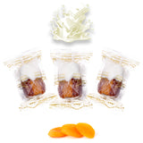 Luxury Sagi Dates Stuffed with Nuts & Half-Dipped in Vanilla Chocolate (Wrapped)