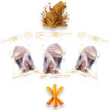 Luxury Khedri Dates Stuffed with Nuts & Half-Dipped in Caramel Chocolate (Wrapped)