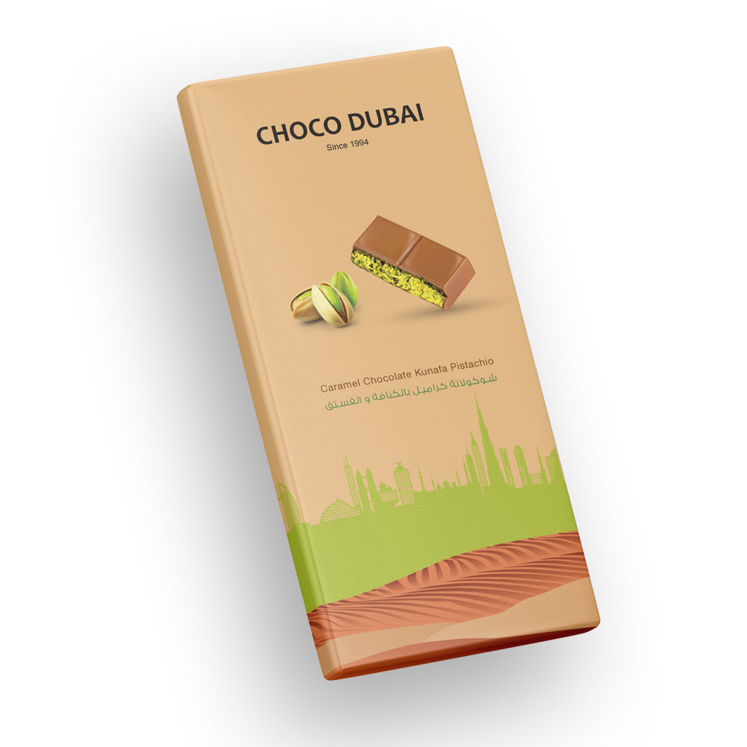Caramel Chocolate Kunafa Pistachio 100 GM