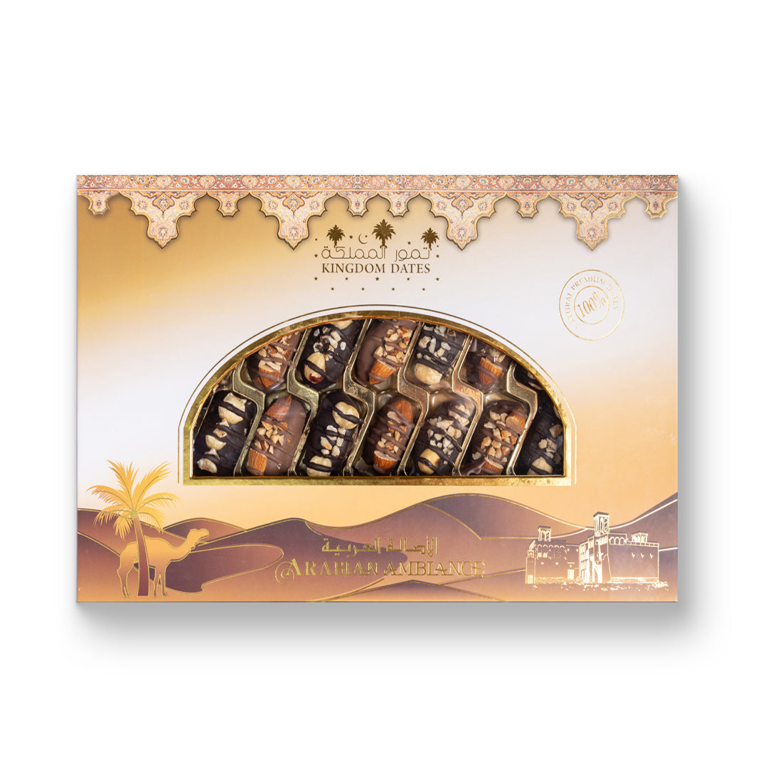 Arabian Ambience Chocolate Dates – Luxury Gift Box