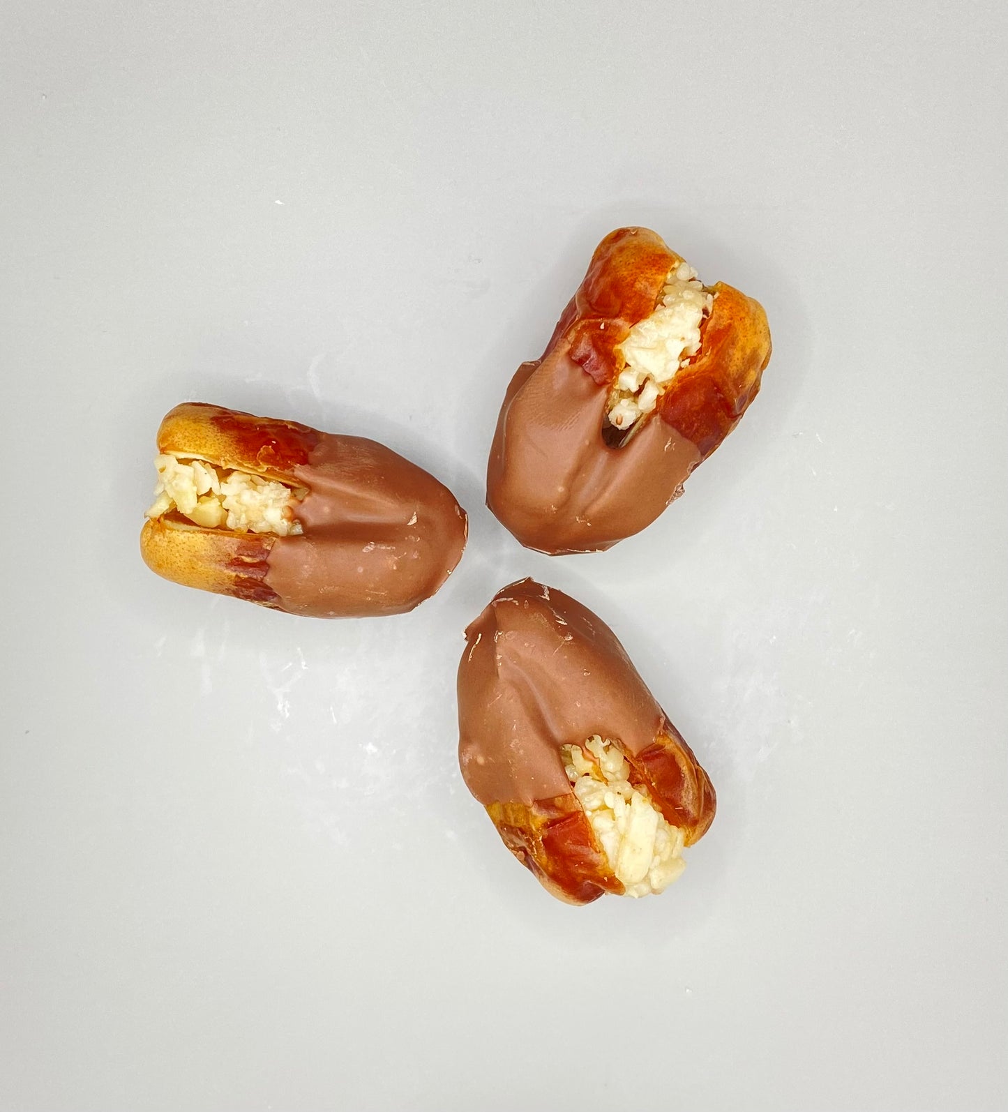 Milk Chocolate Dates Stuffed With Nuts
