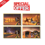 تمر بالمكسرات – عرض 4 علب فاخرة | هدية صحية ولذيذة