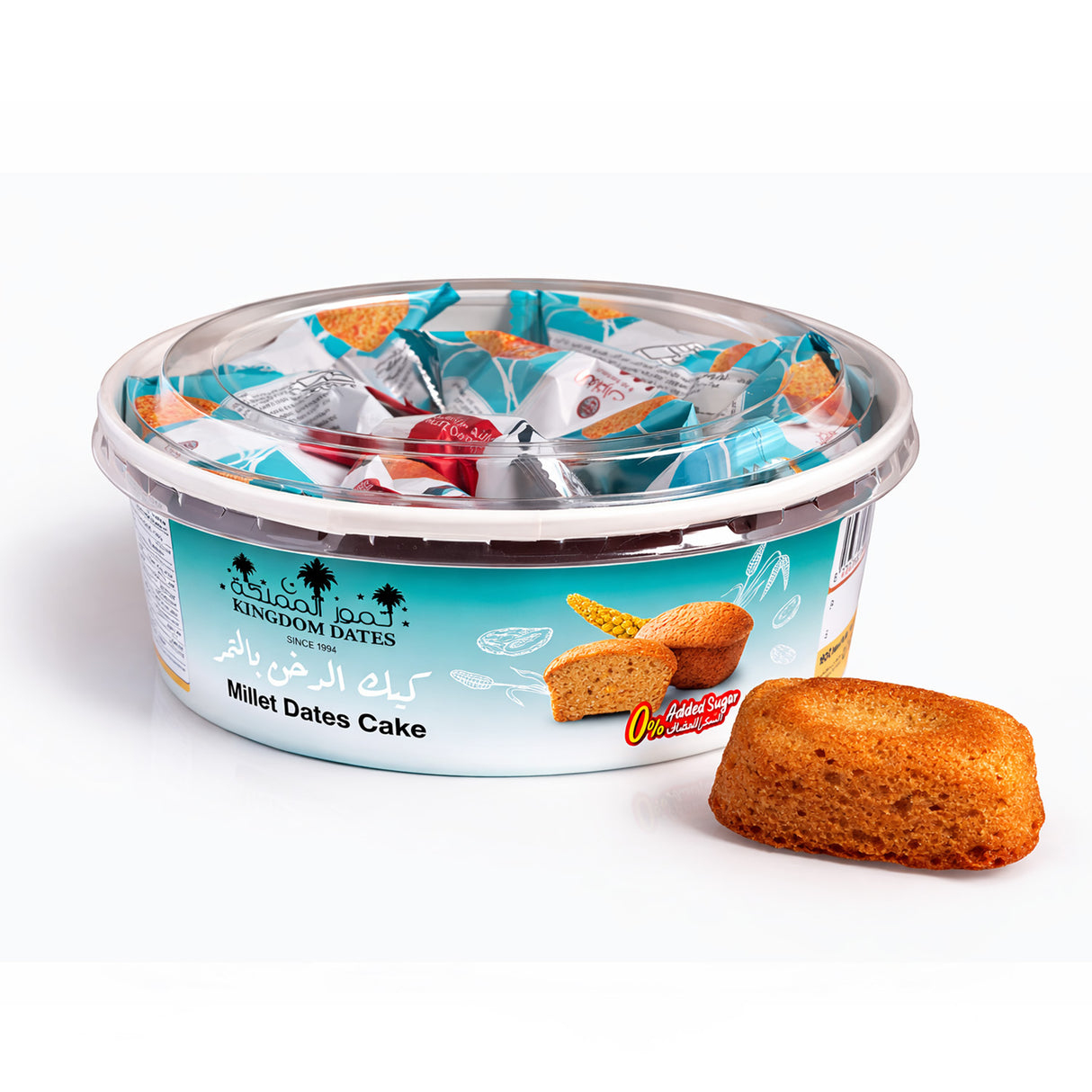 كيك الدخن بالتمر بدون سكر