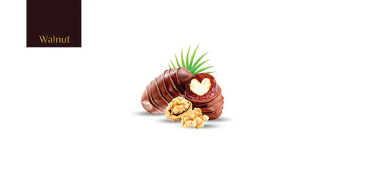Milk Chocolate Dates Stuffed With Nuts - Full Coated - Selection