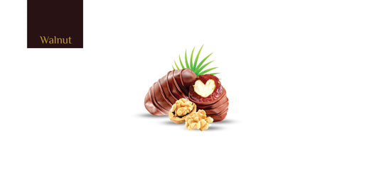 Brown Chocolate Walnut Dates 1 KG - kingdom Dates UAE
