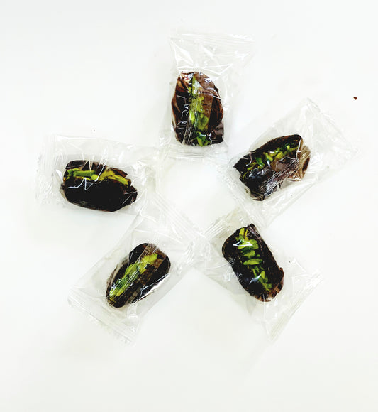 Seedless Dates with Pistachio Wrapped 1KG