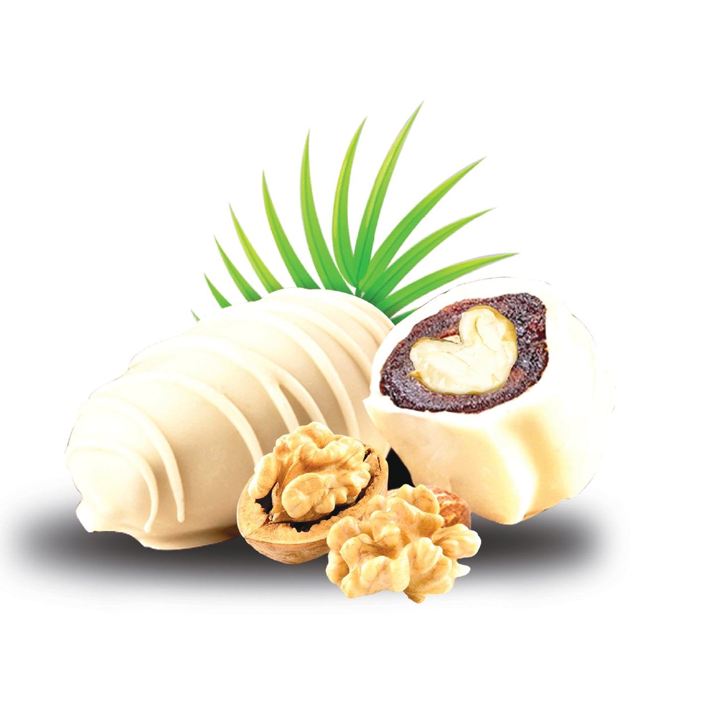 Milk Chocolate walnut Dates 1 KG - kingdom Dates UAE