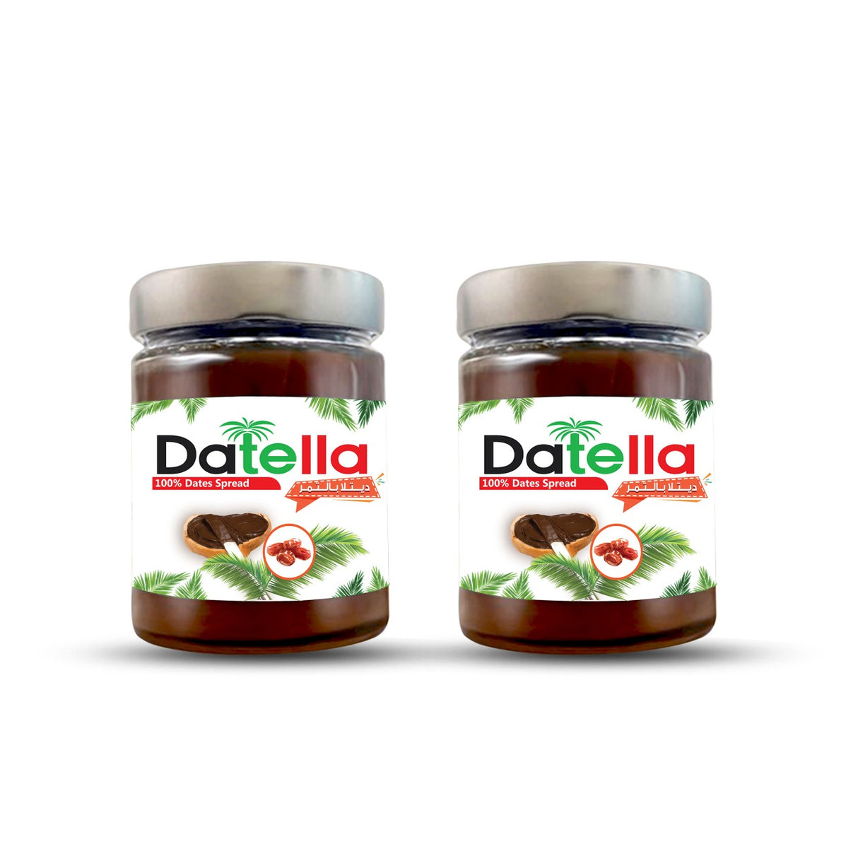 Datella Natural Dates spread 400gm + 400gm - kingdom Dates UAE